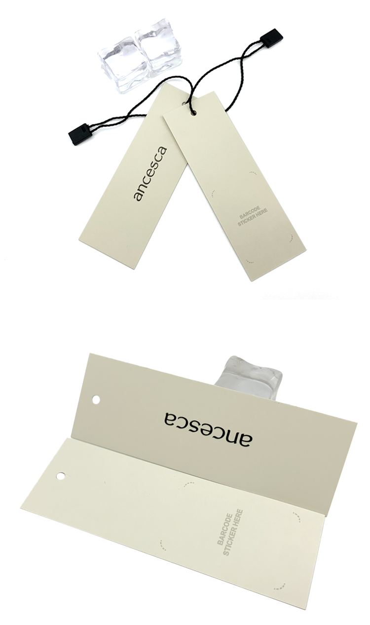 podrška customizaiotn poseban papir Oznake za nakit s prilagođenim logotipom