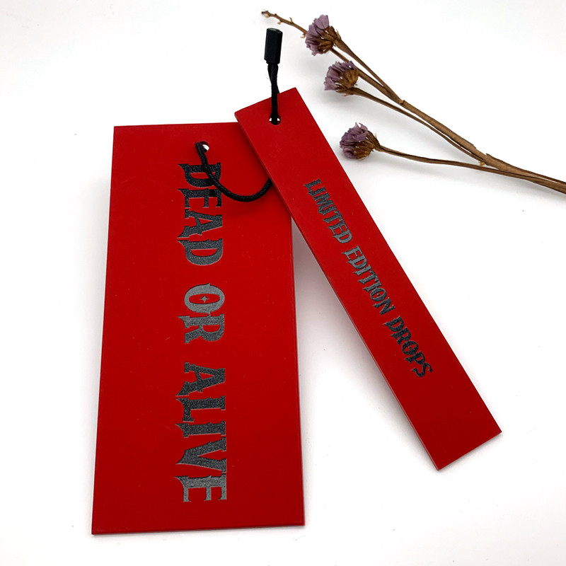 OEM printing personalized clothing hang tag (4)