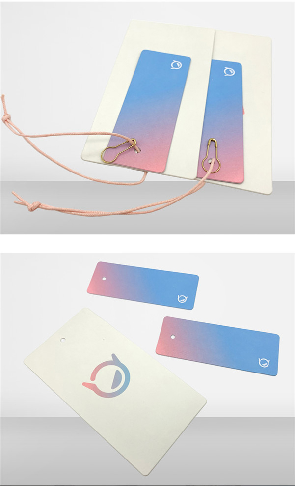 OEM printing personalized clothing hang tag  (6)