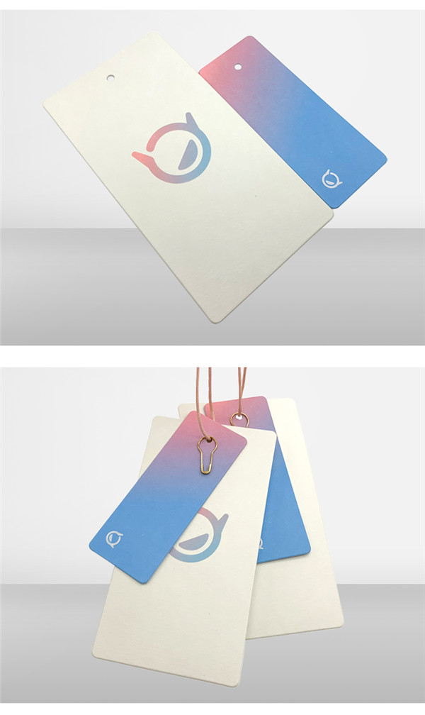 OEM printing personalized clothing hang tag  (9)