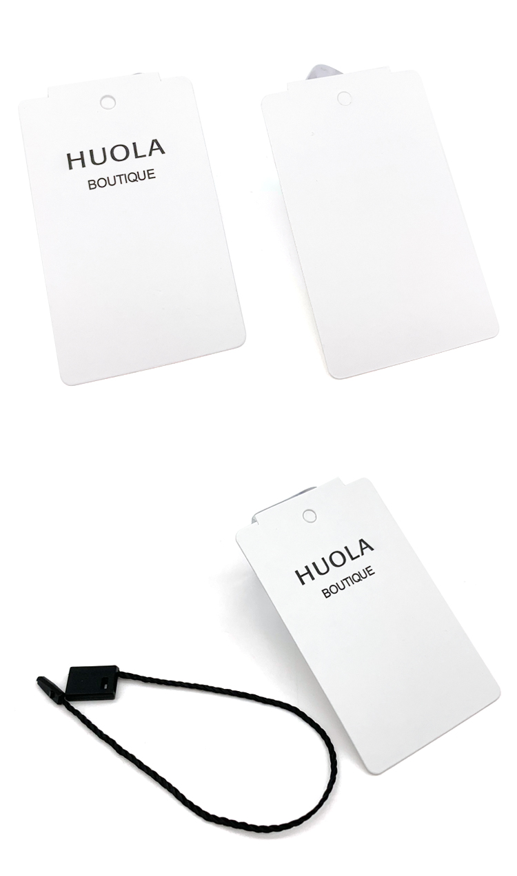 low cost classic hang tag custom simple swing tag 